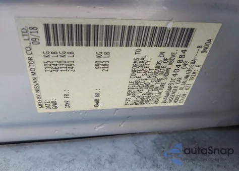 2018 Nissan Maxima 3.5 Platinum from USA, damaged, VIN 1N4AA6AP3JC404884